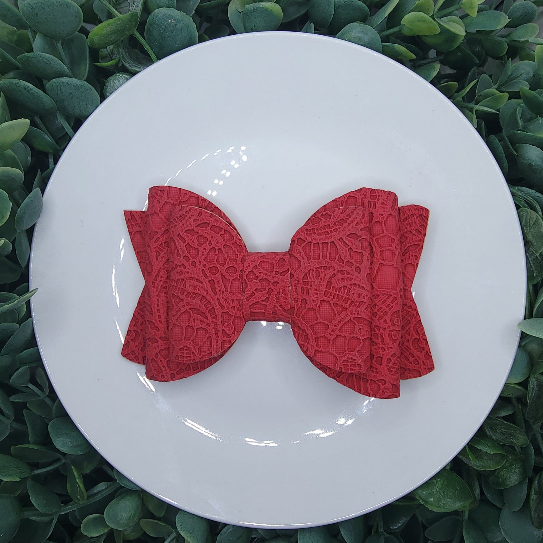 5" Lace Bow