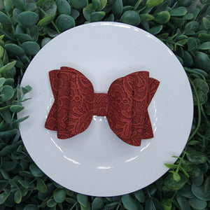 5" Lace Bow