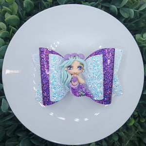 5" Mermaid Bow with Character