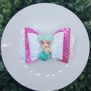 5" Mermaid Bow with Character