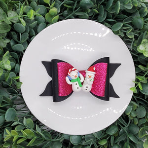 5" Christmas Bow with Character